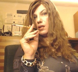 Languidly smoking