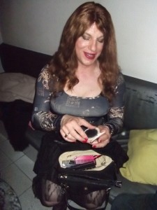 Doing femme things.