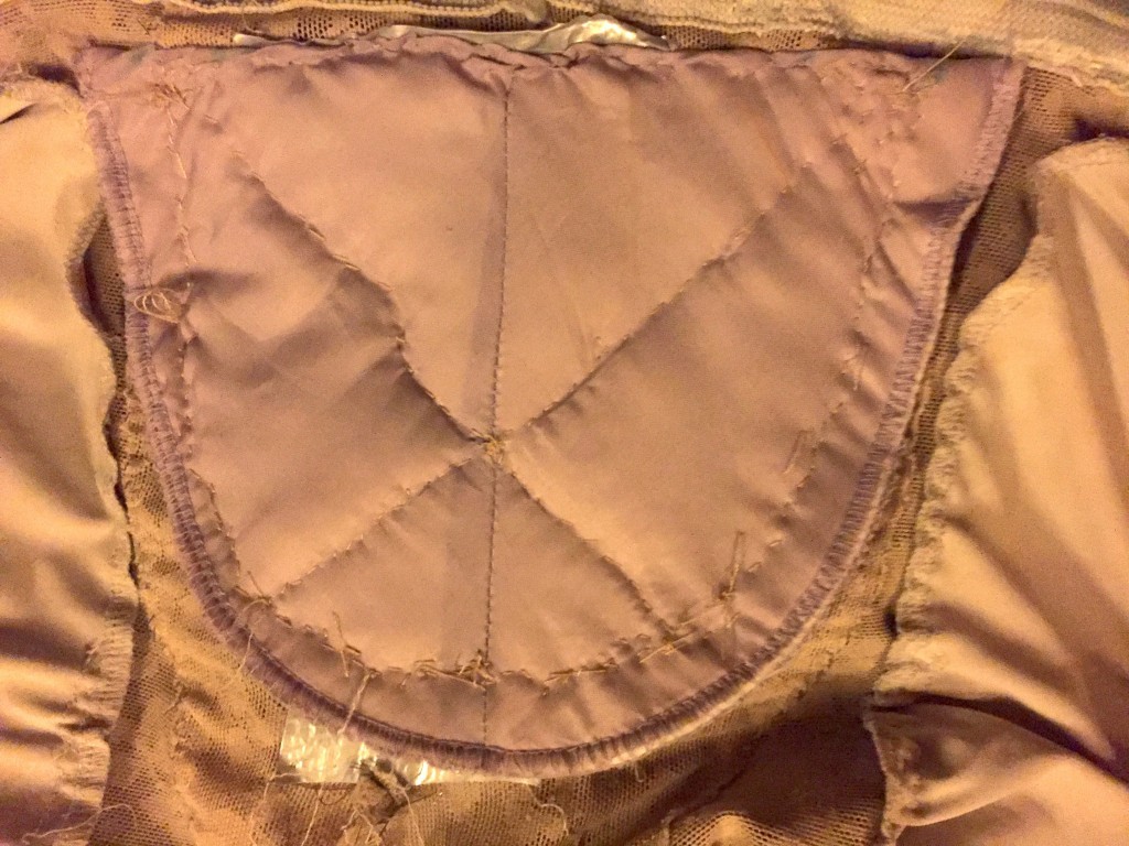 Diagonal stitching