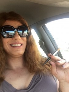 Smoking & Driving with Sunglasses